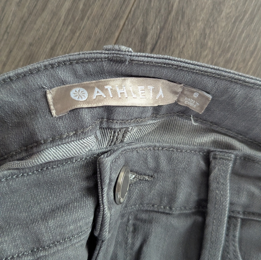 Athleta Skulptek Gray Skinny Jeans - Picture 5 of 8